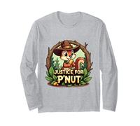 Justice for P'Nut Adorable Chapeau de Cowboy Peanut l'écureuil Manche Longue