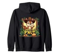 Justice for P'Nut Adorable Chapeau de Cowboy Peanut l'écureuil Sweat à Capuche