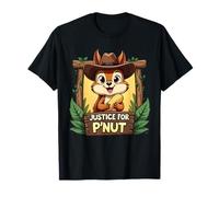 Justice for P'Nut Adorable Chapeau de Cowboy Peanut l'écureuil T-Shirt