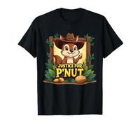 Justice for P'Nut Adorable Chapeau de Cowboy Peanut l'écureuil T-Shirt