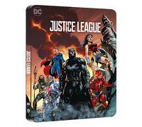 Justice League Edition Comic Steelbook Blu-ray 4K Ultra HD