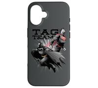 Justice League Batman & Superman Tag Team Coque pour iPhone 16