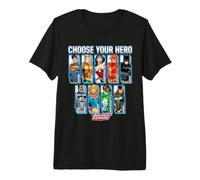 Justice League Choose Your Hero T-Shirt Haut de Gamme