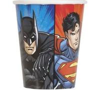 Justice League Coupes [9 oz Party 8 par paquet] G
