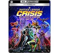 Justice League: Crisis on Infinite Earths – Part Two – Ultra HD – Steelbook – Import Royaume‑Uni