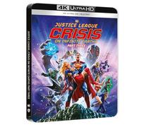 Justice League : Crisis On Infinite Earths - Partie 3 - 4k Ultra Hd + Blu-Ray - Édition Boîtier Steelbook
