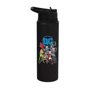 Justice League DC Comics Villian Logo Stainless Steel Insulated Water Bottle
