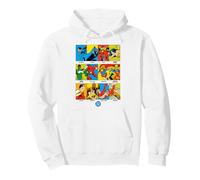Justice League DC Hero Panels Sweat à Capuche