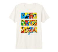 Justice League DC Hero Panels T-Shirt Haut de Gamme