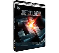 Justice League - 4k Ultra Hd + Blu-Ray 3d + Blu-Ray + Digital Hd - Édition Boîtier Steelbook