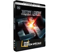 Justice League Edition Spéciale Fnac Steelbook Blu-Ray + Blu-Ray 4k + Blu-Ray 3d