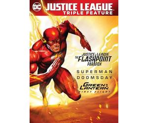Justice League: Flashpoint Paradox/Superman Doomsday/Green Lantern:First Fligh