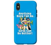 Justice League Girls Can Do It Better Coque pour iPhone X/XS