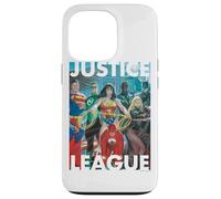 Justice League Hall of Justice Painting Coque pour iPhone 13 Pro