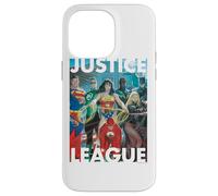 Justice League Hall of Justice Painting Coque pour iPhone 14 Pro Max