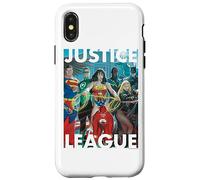 Justice League Hall of Justice Painting Coque pour iPhone X/XS