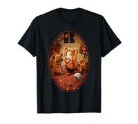Justice League Halloween Harley Quinn Oval T-Shirt