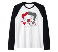 Justice League Harley Quinn Puddin' Manche Raglan