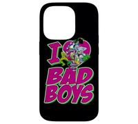 Justice League I Heart Bad Boys Coque pour iPhone 14 Pro