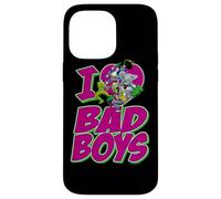 Justice League I Heart Bad Boys Coque pour iPhone 14 Pro Max