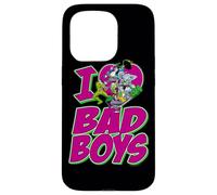 Justice League I Heart Bad Boys Coque pour iPhone 15 Pro