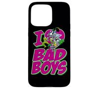 Justice League I Heart Bad Boys Coque pour iPhone 15 Pro Max