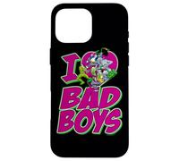 Justice League I Heart Bad Boys Coque pour iPhone 16 Pro Max