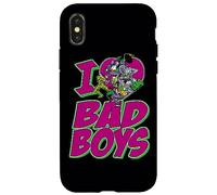 Justice League I Heart Bad Boys Coque pour iPhone X/XS