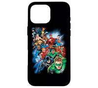 Justice League Mighty Heroes Unite Coque pour iPhone 16 Pro Max