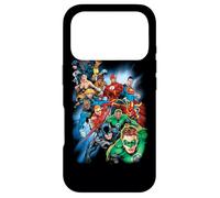 Justice League Mighty Heroes Unite Coque pour iPhone 17 Pro