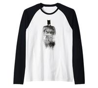 Justice League Movie Batman Over League Manche Raglan