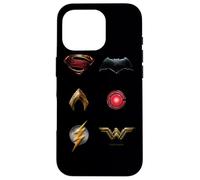 Justice League Movie Logos Coque pour iPhone 16 Pro
