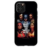 Justice League Movie Save The World Poster Coque pour iPhone 11 Pro