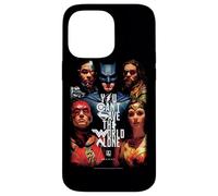 Justice League Movie Save The World Poster Coque pour iPhone 14 Pro Max