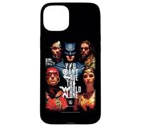 Justice League Movie Save The World Poster Coque pour iPhone 15 Plus