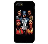 Justice League Movie Save The World Poster Coque pour iPhone SE (2020) / 7/8