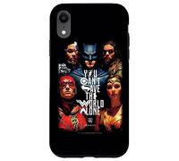 Justice League Movie Save The World Poster Coque pour iPhone XR