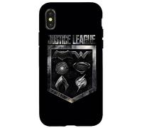 Justice League Movie Shield of Emblems Coque pour iPhone X/XS