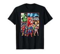 Justice League Panels All Characters T-Shirt