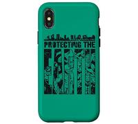 Justice League Protecting The Earth Coque pour iPhone X/XS