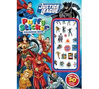 Justice League: Puffy Sticker Colouring Book (Warner Bros. Featuring The Flash)
