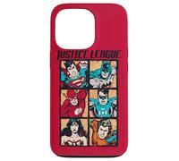 Justice League Rough Panels Coque pour iPhone 13 Pro