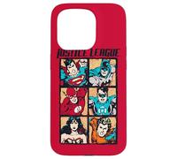 Justice League Rough Panels Coque pour iPhone 15 Pro