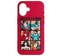 Justice League Rough Panels Coque pour iPhone 16
