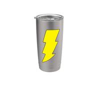 Justice League Shazam! Logo Gobelet isotherme en acier inoxydable double paroi