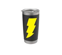 Justice League Shazam! Logo Gobelet isotherme en acier inoxydable double paroi