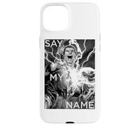 Justice League Shazam! Say My Name Greyscale Coque pour iPhone 15 Plus