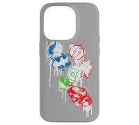 Justice League Splatter Icons Coque pour iPhone 14 Pro