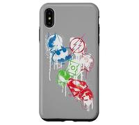 Justice League Splatter Icons Coque pour iPhone XS Max