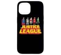 Justice League Standing Above Coque pour iPhone 15